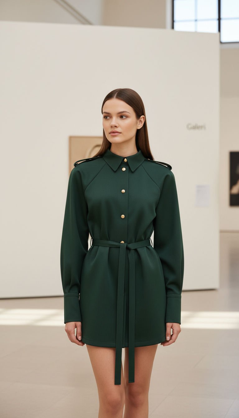 SILVIA GÖMLEK ELBİSE